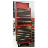 Craftsman 3 Tiered Tool Cabinet, On Wheels, Contents Included