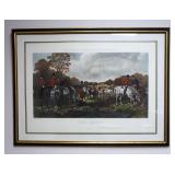 John Frederick Herring, Snr (English, 1795-1865), The Meet, Lithograph, Published By R. Dodson, 1867