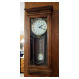 Verichron Pendulum Wall Clock, 31" x 11.25" x 4.75"