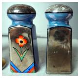 Porcelain Salt And Pepper Shakers, Qty 4 Pair