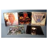 Barbara Streisand And Rod Stewart Vinyl LP Albums, Including Fools Lose & Fancy Free, Every Picture 