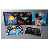 Def Leppard, Van Halen, Queen, Rod Stewart Vinyl LP Albums, Including Pyromania, Diver Down, The Gam