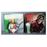 Hard Rock Vinyl LP Assortment, Includes Jethro Tull, .38 Special, Black Sabbath, Quiet Riot, And Mor