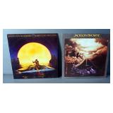 Jackson Browne And Neil Young Vinyl LPs, Total Qty 5