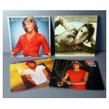 Disco Vinyl LP Collection, Includes Bee Gees, Barry Gibb, Robin Gibb, And Andy Gibb, Total Qty 8