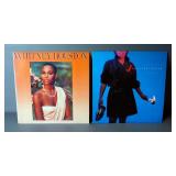 Whitney Houston, Alicia Bridges, Joan Armatrading, And Kathy Smith Workout Vinyl LPs, Qty 4