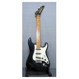 Kramer ZX30 Strat Style Electric Guitar With 2 Taylor Guitar Straps, In Hard Case, Stand Not Include