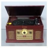 Sylvania Nostalgia 5 -In-1 Turntable Radio Model SRCD838, Powers On