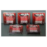 Ernie Ball 12 String Medium Nickel Wound Custom Gauge Guitar Strings, New In Package, 5 Total Packag
