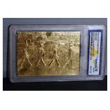 Beatles 1996 Sportstime 23 Karat Gold Abbey Road Album Cover