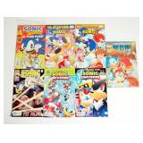 Sonic The Hedgehog Comic Lot, Qty 7