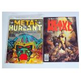 Metal Hurlant And Heavy Metal Illustrated Fantasy Magazines, Qty 12