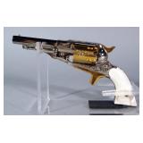 Traditions Pocket Remington .31 Cal 5-Shot Black Powder Revolver SN# E69102, #242/1000, Simulated Iv