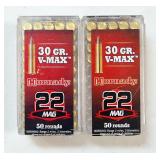 Hornady V-Max .22 MAG Ammo, Approx 67 Rds