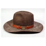 Australian Outback Collection Pure Felt And Leather Hat, Size 7, Drifter Style
