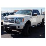 2009 Ford F-150 Lariat 4x4 Pickup Truck, 4WD, Odometer Reads 105,089, V8, 5.4L