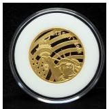 2018 $25 Tribute To United States 1/2 oz .24 Pure Gold Coin