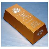 Ballistic Roll Of Presidential Dollars, In Gold Brick Style Box And Display, 425 Net Grams (Total We