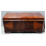 Lane Furniture Cedar Chest With Hinged Lid And Attached Internal Tray, 21.75" High x 47" Wide x 18.5