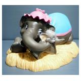 WDCC Dumbo "Baby Mine" Mrs. Jumbo & Dumbo Figurine, In Box, With COA