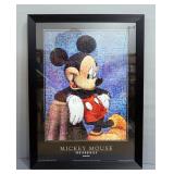 Disney Mickey Mouse Photomosaic Print By Robert Silvers, 22.5" Wide x 31.5" High
