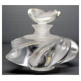 Lalique Samoa Perfume Bottle, 3" High