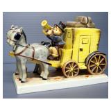 Goebel Hummel The Mail Is Here Stagecoach Figurine, 4.5" High
