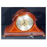 Howard Miller Presidential Collection Mantel Clock With Winding Key, 11" High
