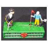 Birdie Putt Cast Iron Mechanical Desk Coin Bank