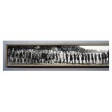 Fairmount Park Beach Kansas City Missouri 1920s Photo Of Women In Swimsuits, Framed, 8.5" High x 39.