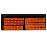 Nelson New Century Library Charles Dickens Set, Leather Cover With Gilt Lettering Includes Volumes 2