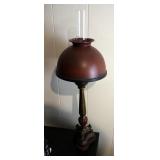 Decorative Hurricane Style Lamp, 30" Tall