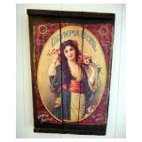 Olympia Brewing Company Sdvertisment On Rustic Barnwood 24" x 16"