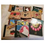Vintage RCA Victor And Columbia 10" Records, Including Bennny Goodman, Art Tatum, Sextette, Gershwin