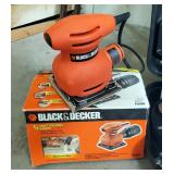 Black And Decker Electric Palm Sander, Model FS500, And Mouse Sander With Carrying Case