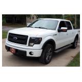 2014 Ford King Ranch F-150 Pickup Truck, VIN # 1FTFW1EF6EKE31725, Mileage On Odometer 58,046