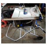 Kobalt 10" Electric Collapsible Table Saw, Model KT1015, Includes Accessories