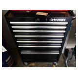 Husky 7 Drawer Rolling Tool Chest, With Key, 43" x 30" x 18"