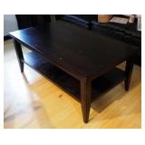 Solid Wood Coffee Table, 20.25" x 48" x 28"