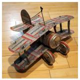 Budweiser Beer Can Biplane Model , And Budweiser Storage Box