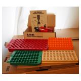 Loading Blocks Qty. 4, And Lee Perfect Powder Measure In Box