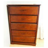 Five Drawer Chest Of Drawers, 56" x 38" x 20"