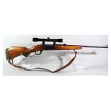 Savage Arms 99E .308 WIN Lever Action Rifle SN# D830750, With Simmons 4x32 Scope And Leather Sling