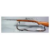 Marlin Model 60 SB .22 LR Rifle SN# 99146921, With Tasco 4x20 PA Scope And Camo Strap