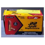 Aquila .22 LR Ammo, Approx 500 Rds