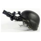 AGM Global Vision Wolf-7 NW2 Night Vision Goggles On Helmet, With Manual