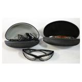 Wiley X Air Rage Z87-2+ Goggles, And Lenses, In Protective Cases