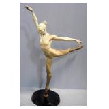 Paige Bradley (American, 1974- ), Academia (1/2 Life) Bronze Statue, Numbered 9/25, 38.25" High