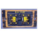 Industrial Sand Foundry Mold, Labeled M-1218