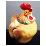 Rooster Cookie Jar, Believed To Be Sierra Vista Pottery